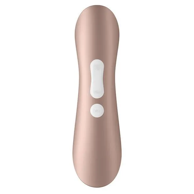 Satisfyer Vibrators Satisfyer Pro 2 Air Pulse Vibration Rechargeable Clitoral Air Stimulator Rose Gold