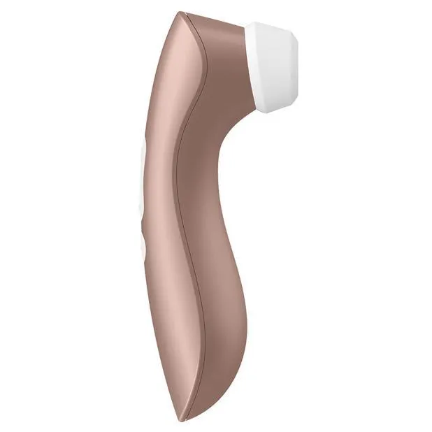 Satisfyer Vibrators Satisfyer Pro 2 Air Pulse Vibration Rechargeable Clitoral Air Stimulator Rose Gold