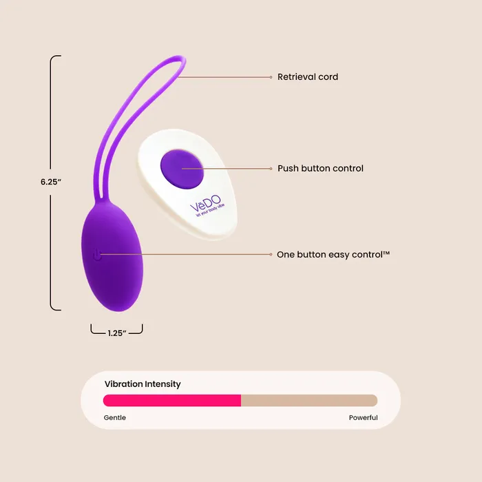 Savvy Company VeDO Peach Egg Vibe extra quiet rechargeable egg vibrator Vibrators Savvy Company VeDO Peach Egg Vibe extra quiet rechargeable egg vibrator Vibrators