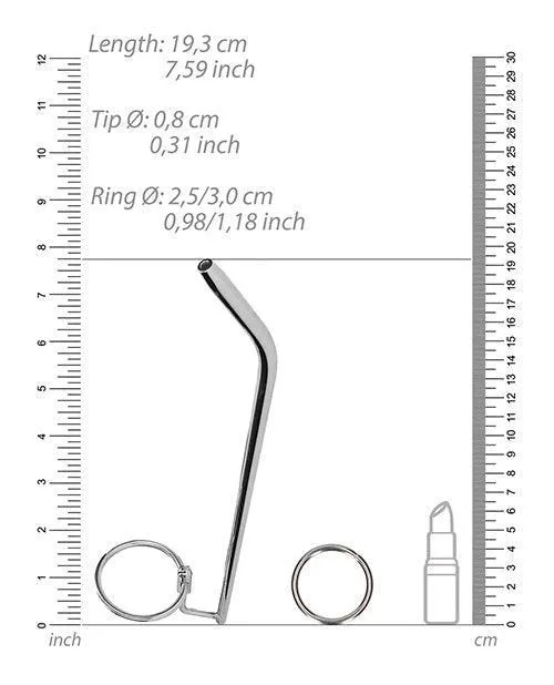 Shots America LLC Male Sex Toys Shots Ouch Urethral Sounding Dilator Stick