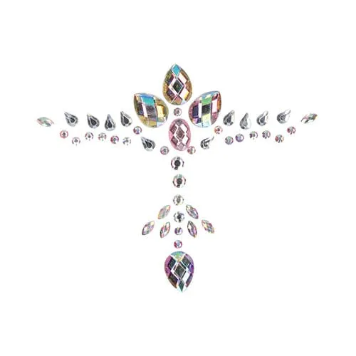 Shots Vibrators Shots Le Desir Bliss Dazzling Cleavage Bling Sticker Dressing Accessories OS Multi Colour Shots Vibrators Shots Le Desir Bliss Dazzling Cleavage Bling Sticker Dressing Accessories OS Multi Colour