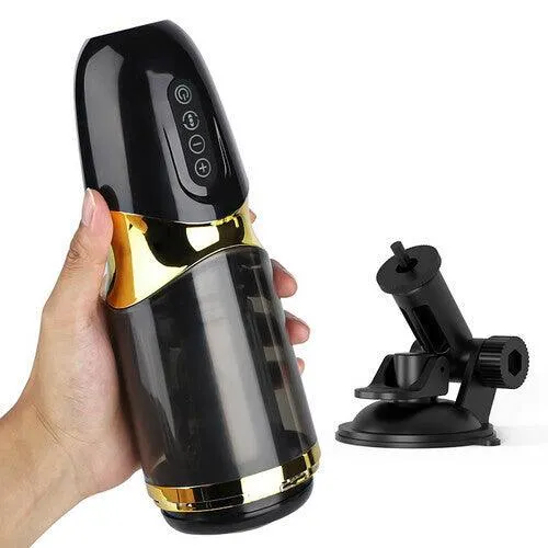 UNIMAT Beck 6 Thrusting Vibrating Automatic Masturbation Cup propinkup Male Sex Toys