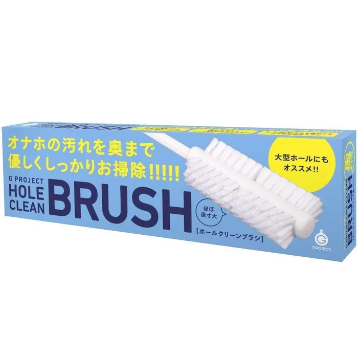 Vibrators G Project G Project Onahole Clean Brush White
