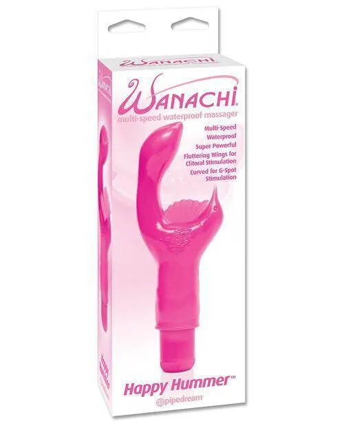 Vibrators Happy Hummer Wanachi Pink Pipedream Products