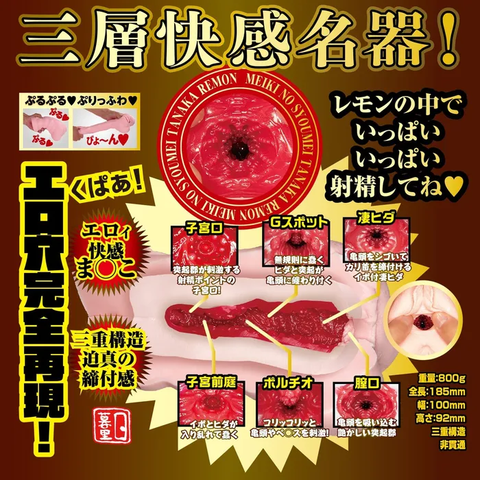 Vibrators NPG NPG Proof of Meiki File No 013 Tanaka Remon Onahole Beige