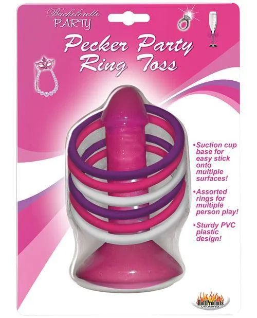 Vibrators Pink Pecker Party Ring Toss Hott Products