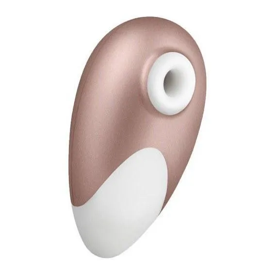 Vibrators Satisfyer Satisfyer Pro Deluxe Air Pulse Rechargeable Clitoral Air Stimulator Rose Gold Vibrators Satisfyer Satisfyer Pro Deluxe Air Pulse Rechargeable Clitoral Air Stimulator Rose Gold