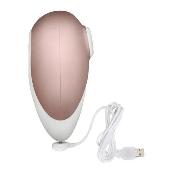 Vibrators Satisfyer Satisfyer Pro Deluxe Air Pulse Rechargeable Clitoral Air Stimulator Rose Gold