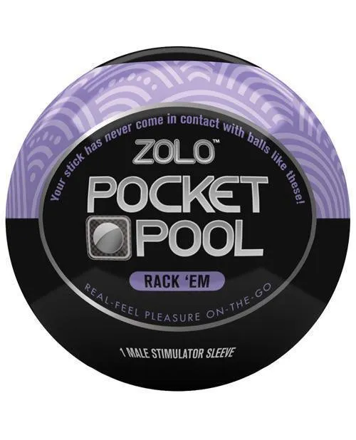 Xgen Vibrators Zolo Pocket Pool Rack Em