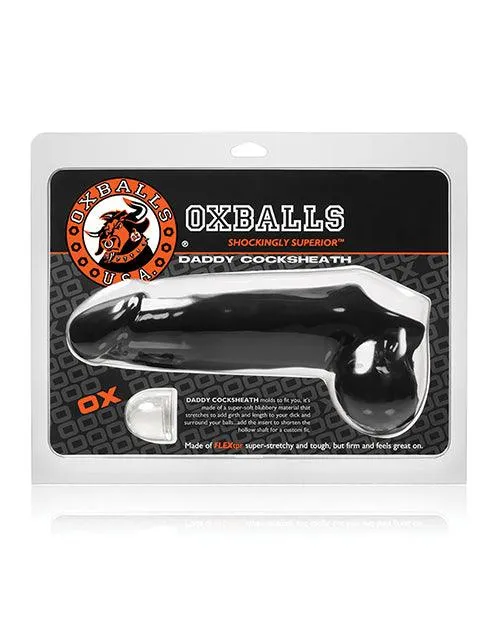 Anal Blue Ox Designs LLCDba Oxballs Oxballs Daddy Cocksheath Black