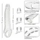 Anal CalExotics Performance Maxx Clear Extension Kit