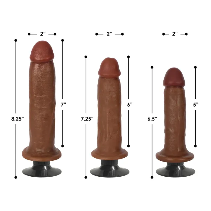 Anal Jock Jock Medium Vibrating Dildo 8 Inch