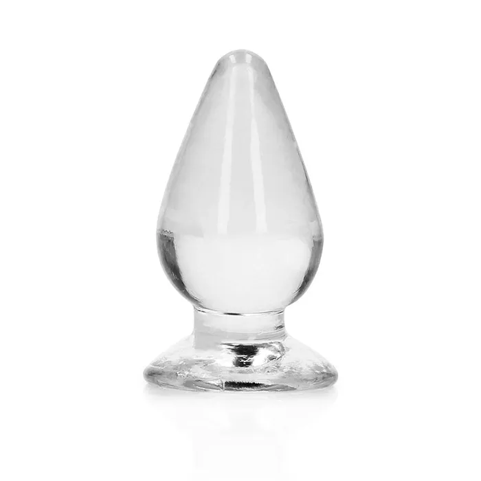 Anal RealRock Crystal Clear 45 in Anal Plug Clear Shots America LLC