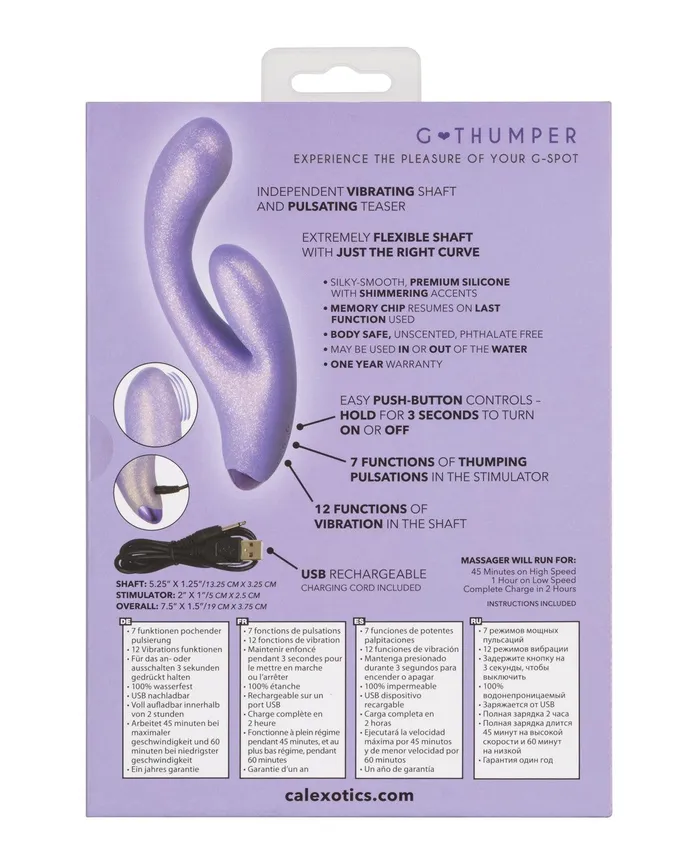 California Exotic Novelties Vibrators Glove Gthumper