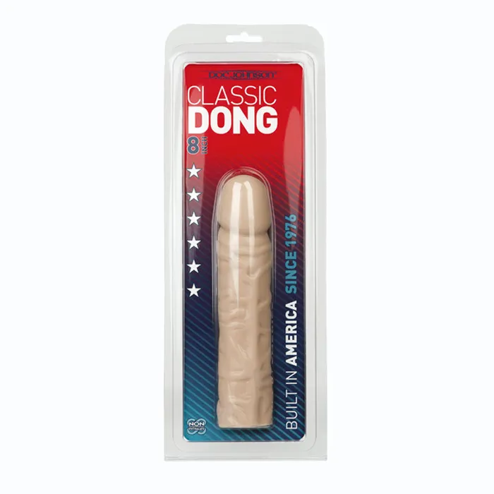 Classic Dong Flesh 8 inch Doc Johnson Dildos