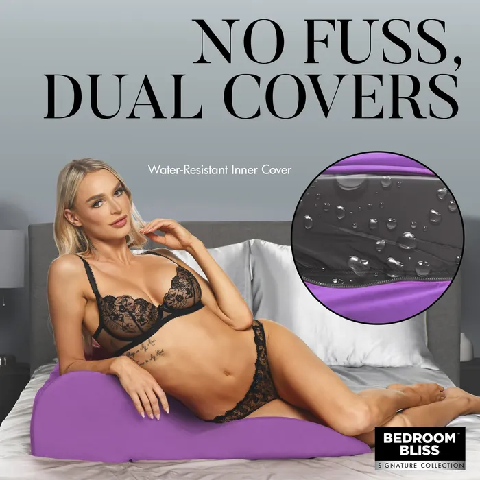 Contoured Love Cushion Bedroom Bliss Vibrators