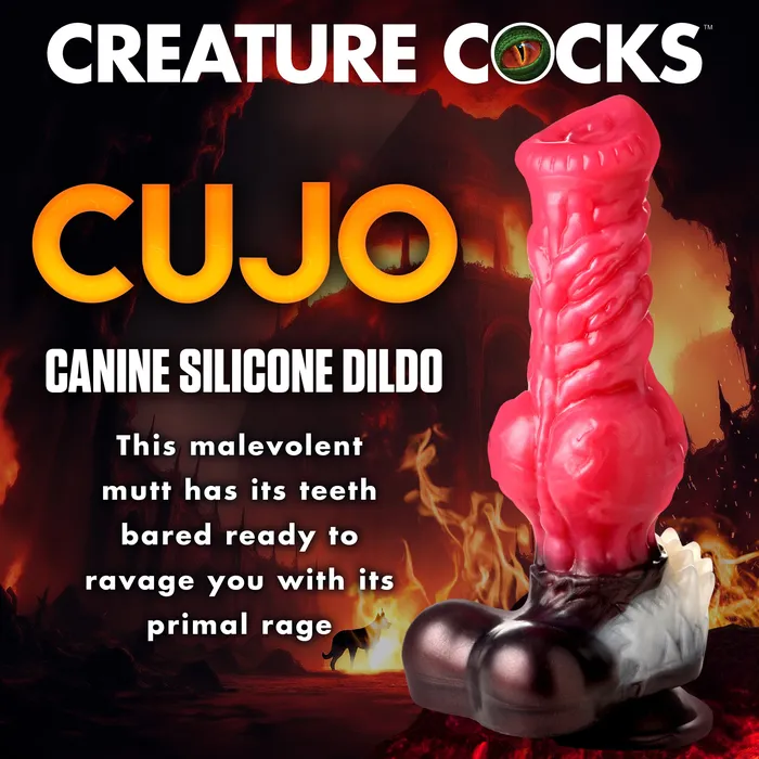 Cujo Canine Silicone Dildo Large Creature Cocks Dildos