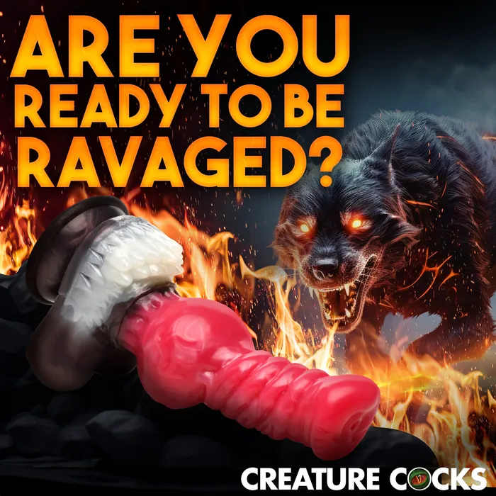 Cujo Canine Silicone Dildo Large Creature Cocks Dildos