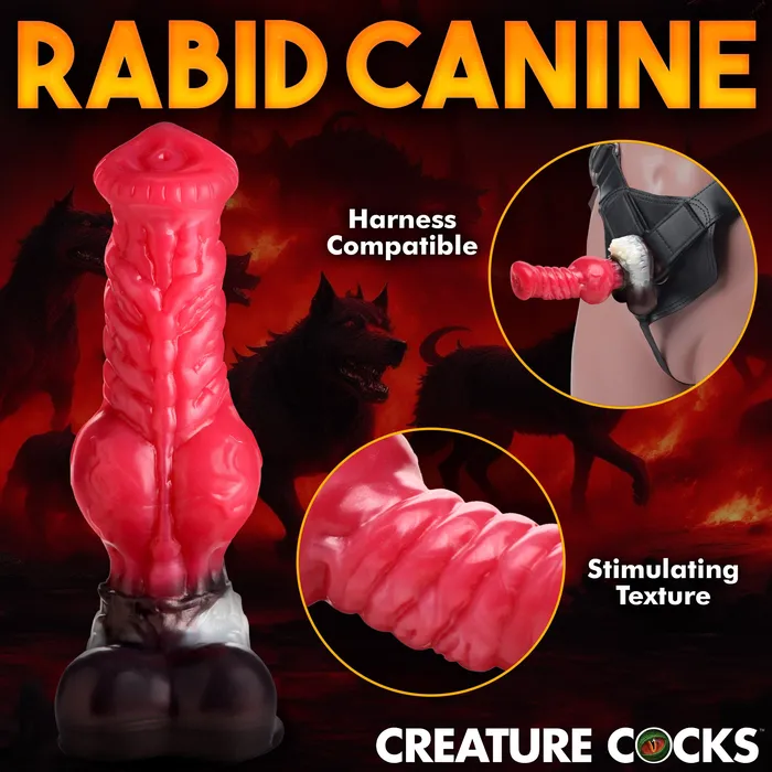 Cujo Canine Silicone Dildo Large Creature Cocks Dildos