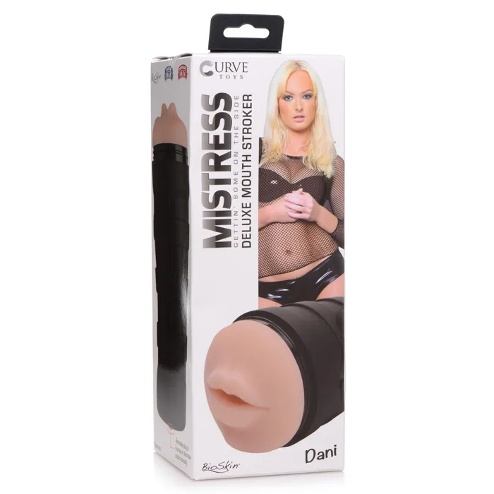 Dani Deluxe Mouth Stroker Light Mistress Male Sex Toys