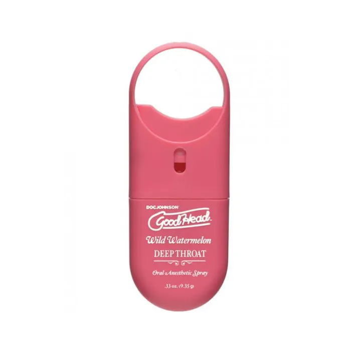 Doc Johnson Anal Goodhead Deep Throat Spray Togo Wild Watermelon 33 Oz