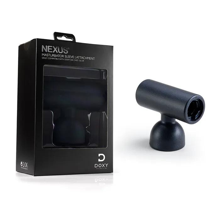 Doxy 3 Silicone Masturbator Wand Attachment Navy EQOM Novelties Ltd dba Nexus Male Sex Toys Doxy 3 Silicone Masturbator Wand Attachment Navy EQOM Novelties Ltd dba Nexus Male Sex Toys