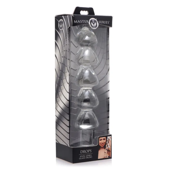 Drops Anal Link Glass Dildo Master Series Dildos