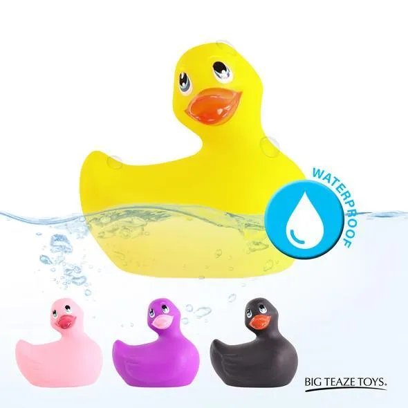 Duckie Classic Pink Massager Bath Toy Its the Bomb Vibrators