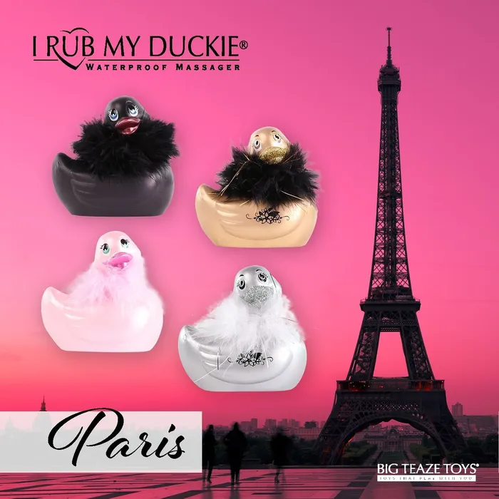 Duckie Classic Pink Massager Bath Toy Its the Bomb Vibrators