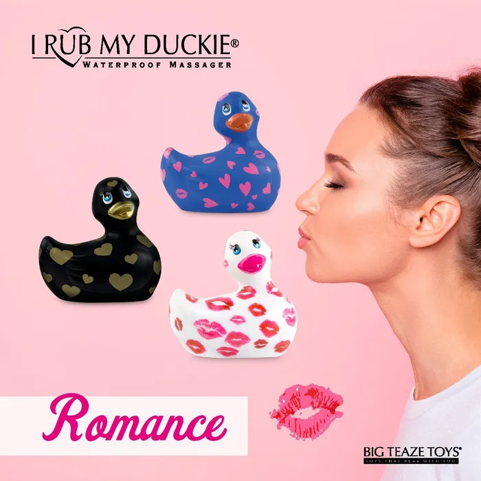 Duckie Classic Pink Massager Bath Toy Its the Bomb Vibrators