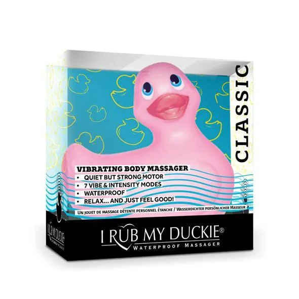 Duckie Classic Pink Massager Bath Toy Its the Bomb Vibrators