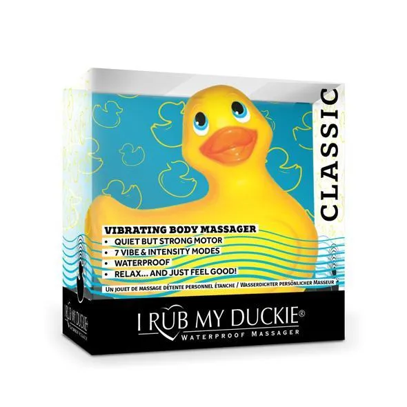 Duckie Classic Pink Massager Bath Toy Its the Bomb Vibrators