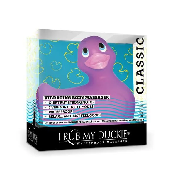 Duckie Classic Pink Massager Bath Toy Its the Bomb Vibrators