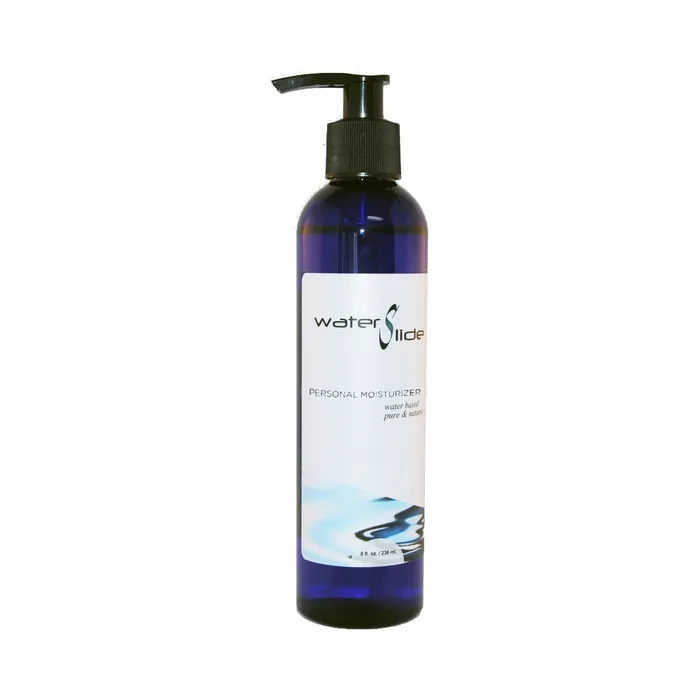 Earthly Body Water Slide Lubricant 8oz Pump Sexual Health Wellbeing