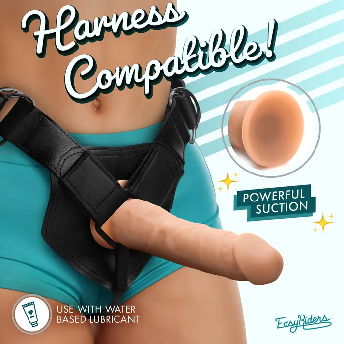 Easy Riders 7 Silicone Dildo Medium Easy Riders Dildos