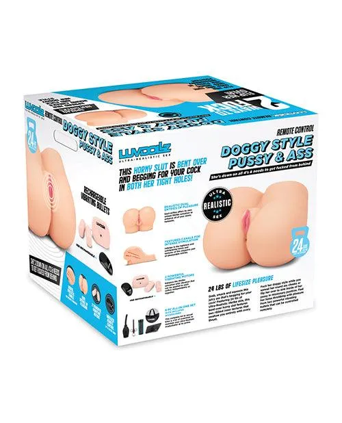 Electric Eel INC Male Sex Toys Luvdolz Remote Control Rechargeable Doggy Style Pussy Ass Wdouche Ivory Electric Eel INC Male Sex Toys Luvdolz Remote Control Rechargeable Doggy Style Pussy Ass Wdouche Ivory