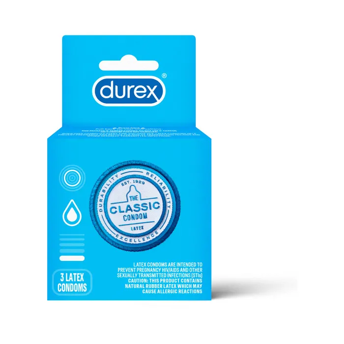 Enhancers Durex XXL Lubricated 3 Pack Latex Condoms Paradise Marketing Services