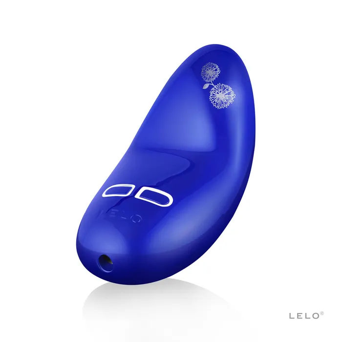 Entrenue Vibrators NEA 2 Midnight Blue Pretty Flowers Vibration Massager Discreet Vibrator by LELO