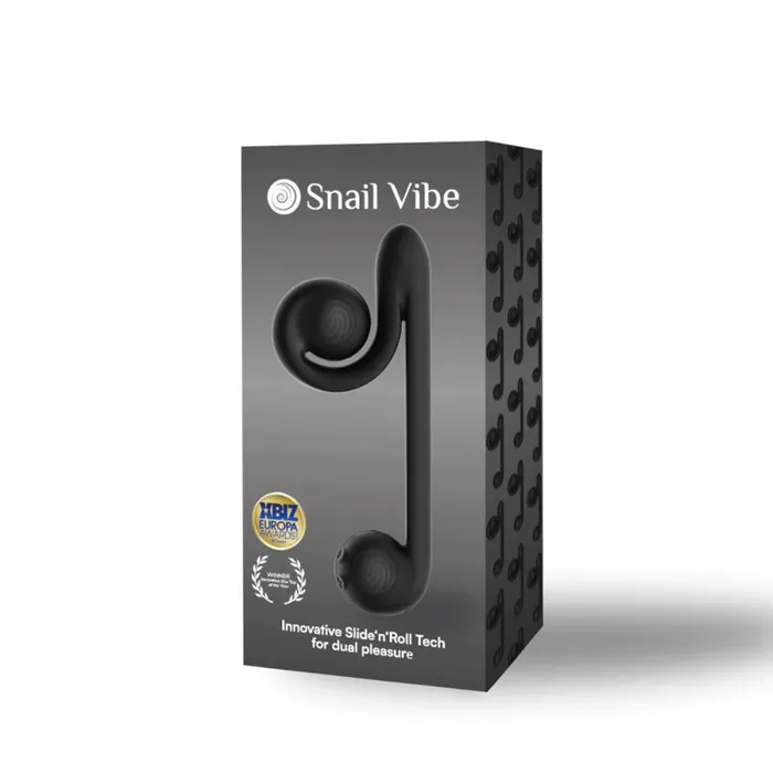 Entrenue Vibrators Snail Vibrator Black Vibe