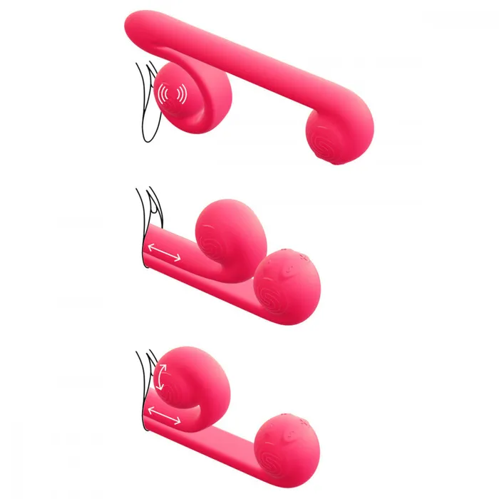 Entrenue Vibrators Snail Vibrator Black Vibe