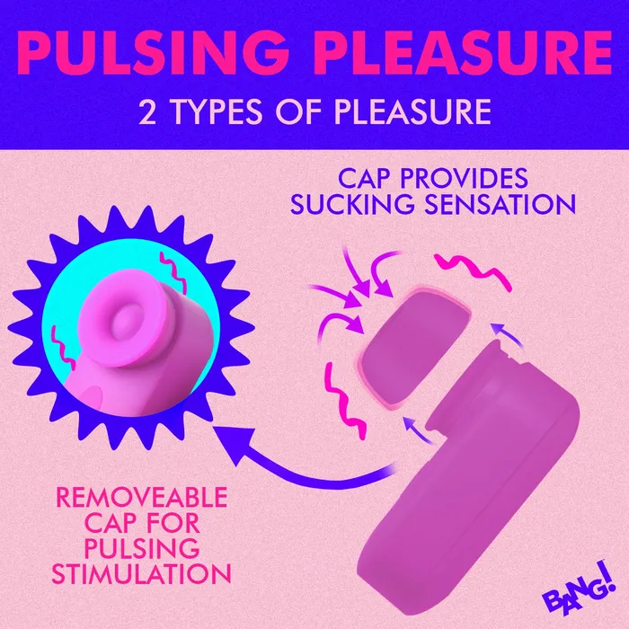 Female Sex Toys Bang Mini Clitoral Stimulator Purple