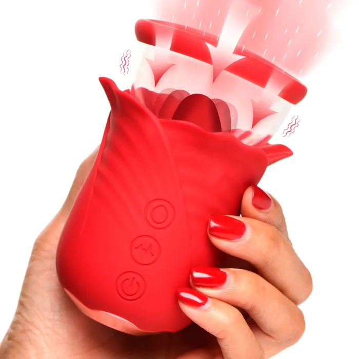 Female Sex Toys Lily Lover Sucking Vibrating Clitoral Stimulator Bloomgasm