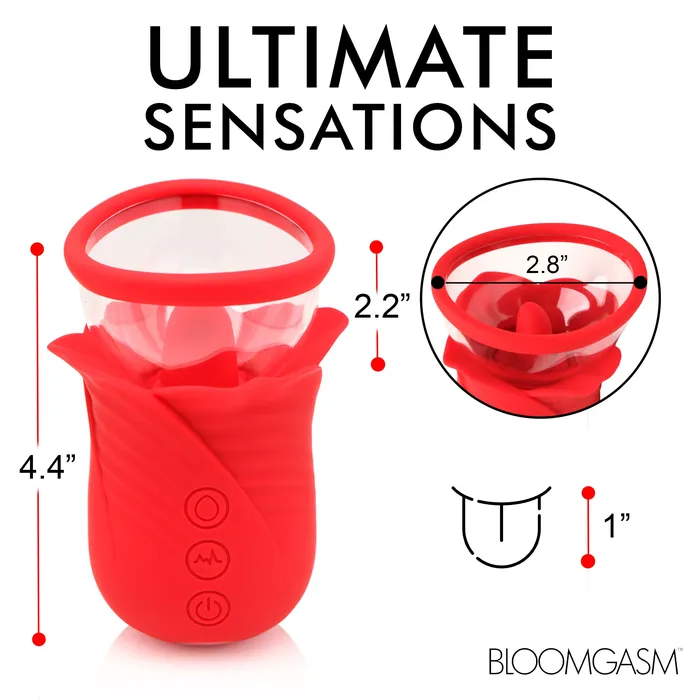 Female Sex Toys Lily Lover Sucking Vibrating Clitoral Stimulator Bloomgasm