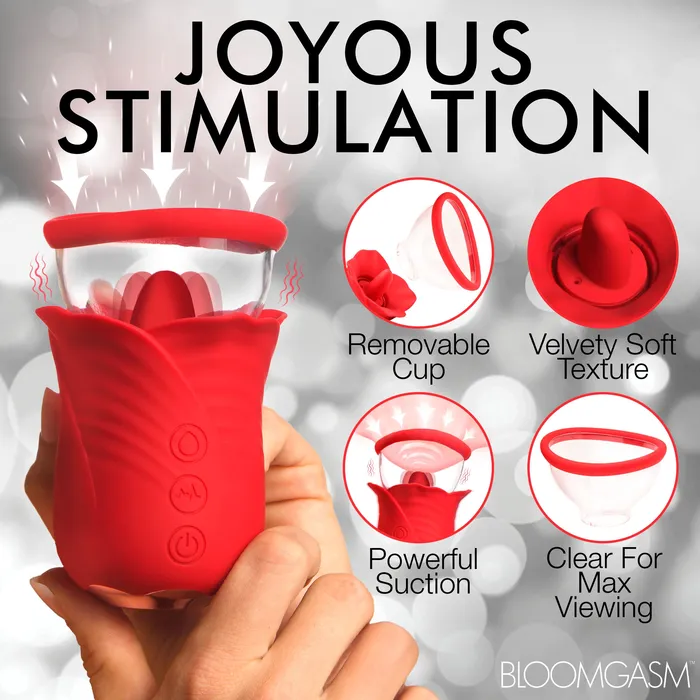 Female Sex Toys Lily Lover Sucking Vibrating Clitoral Stimulator Bloomgasm