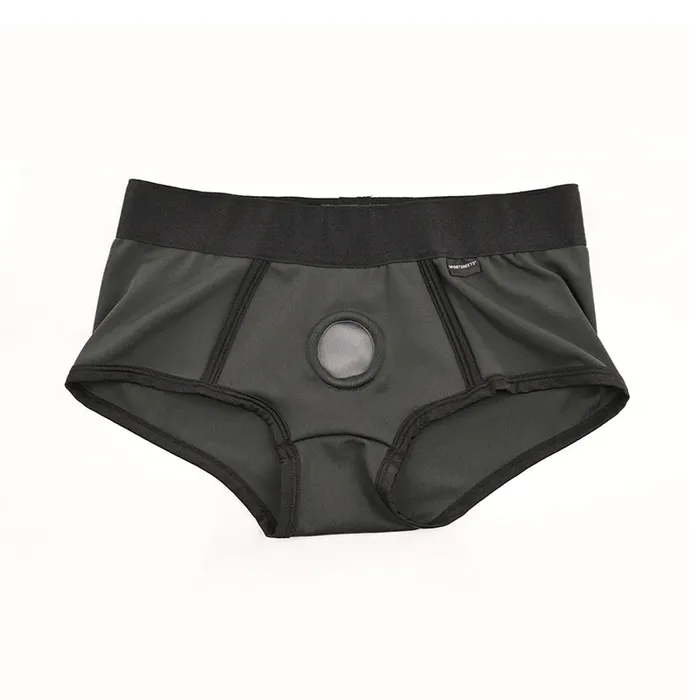Female Sex Toys Sportsheets EmEx Fit Harness Gray 2XL Sportsheets