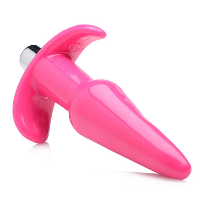 Frisky Male Sex Toys Smooth Vibrating Anal Plug Pink