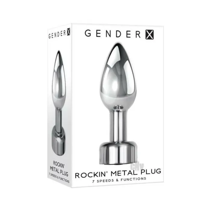 Gender X Rockin Metal Plug Evolved Anal
