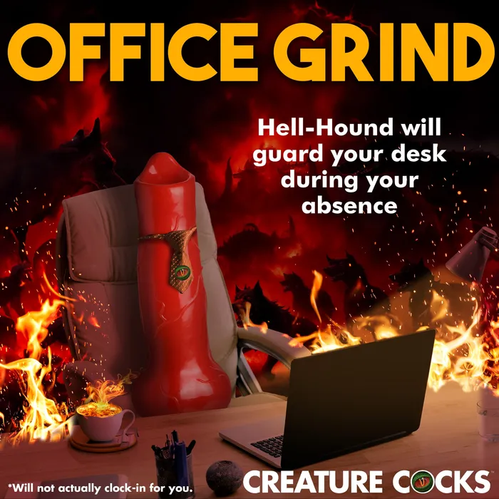 Giant HellHound Canine Dildo Creature Cocks Dildos