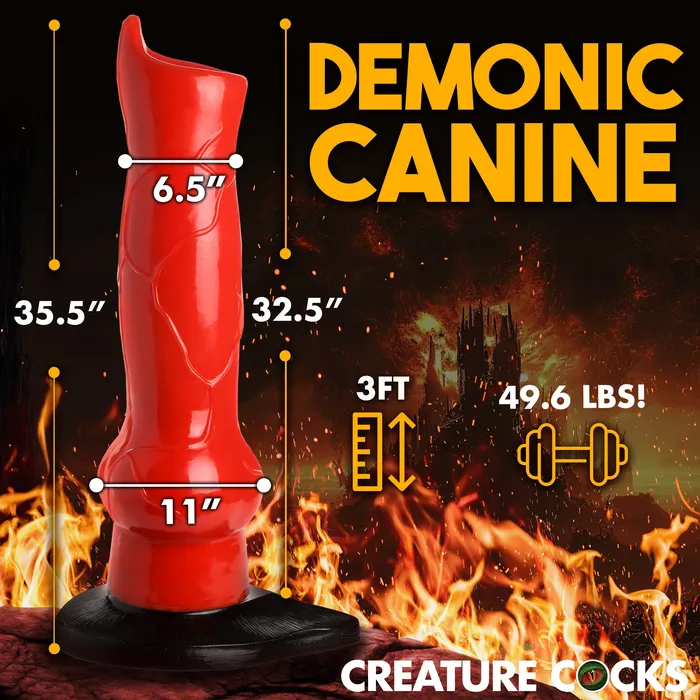 Giant HellHound Canine Dildo Creature Cocks Dildos