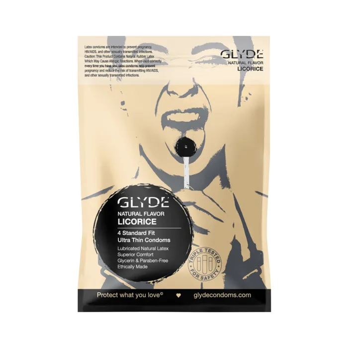 Glyde Ultra Licoricecola 4pk Sooka Inc Female Sex Toys